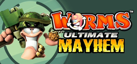 Steam header art for Worms Ultimate Mayhem