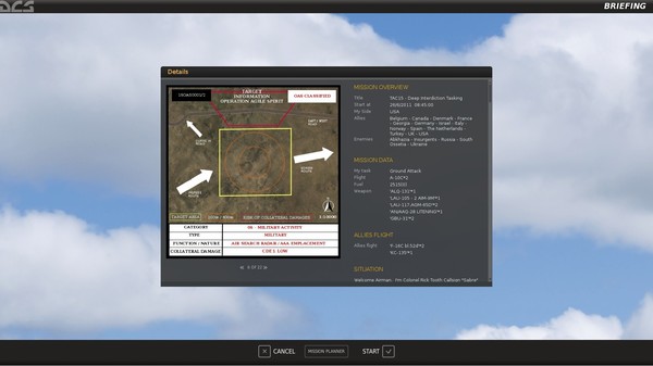 Screenshot z A-10C: Tactical Training Qualification Campaign Screenshot z A-10C: Tactical Training Qualification Campaign