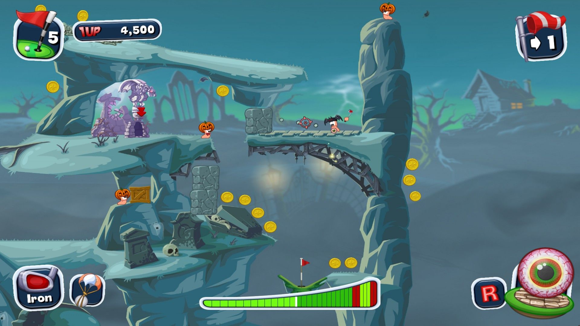 Worms Crazy Golf screenshot 9