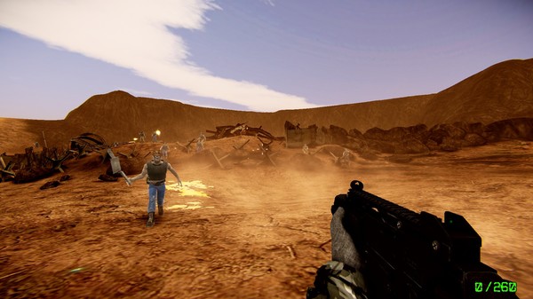 Screenshot z Cyborg Arena
