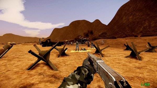 Screenshot z Cyborg Arena