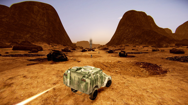 Screenshot z Cyborg Arena