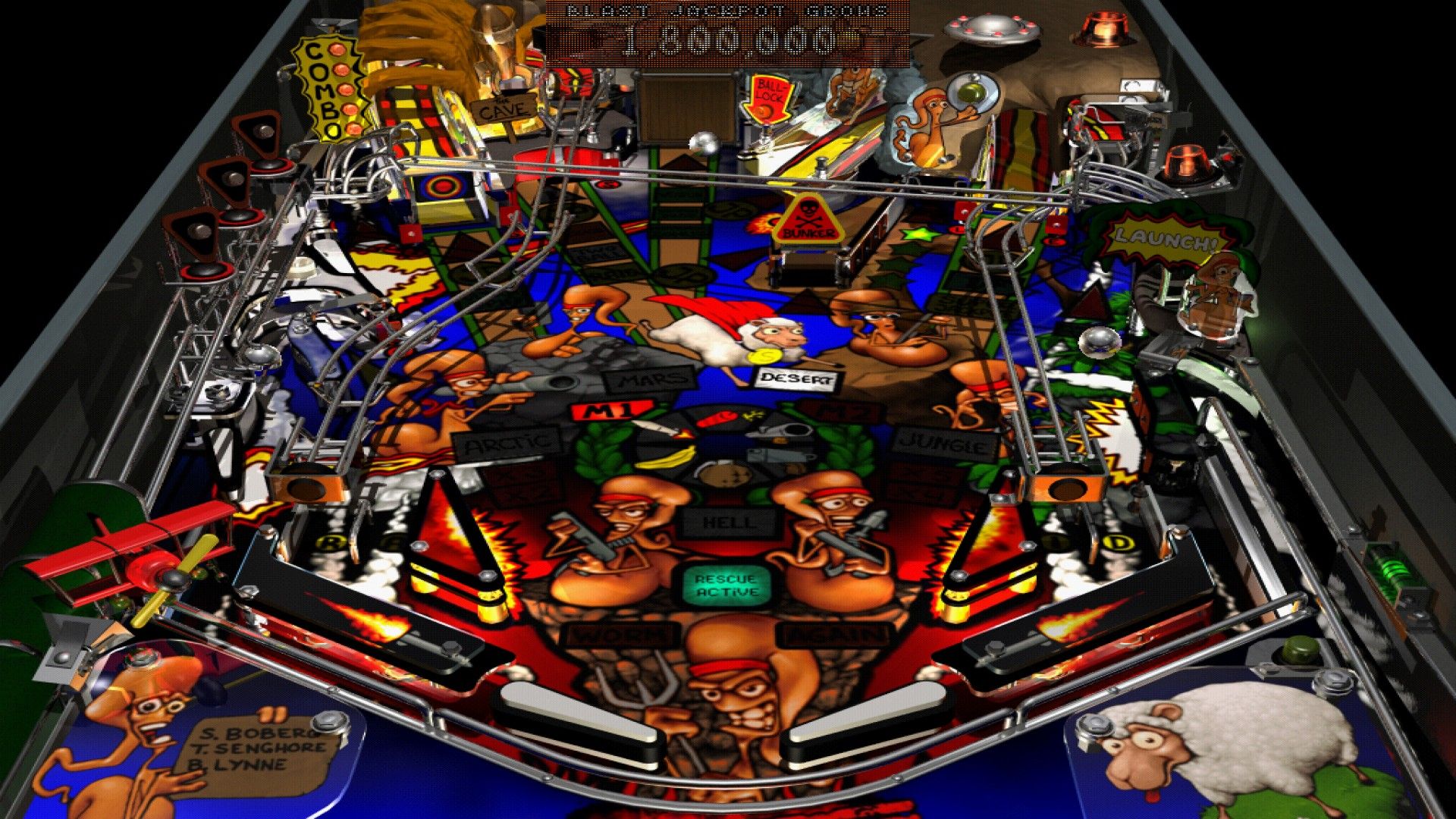 Worms Pinball screenshot 9