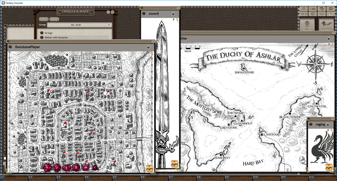Fantasy Grounds - Town Backdrop: Dunstone (5E) screenshot 4
