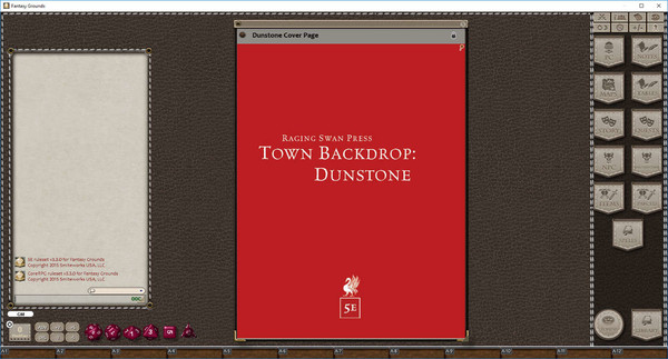 Fantasy Grounds - Town Backdrop: Dunstone (5E)