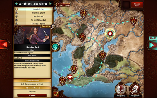 Pathfinder Adventures - A Fighter's Tale: Valeros