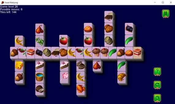 Food Mahjong gameplay screenshot