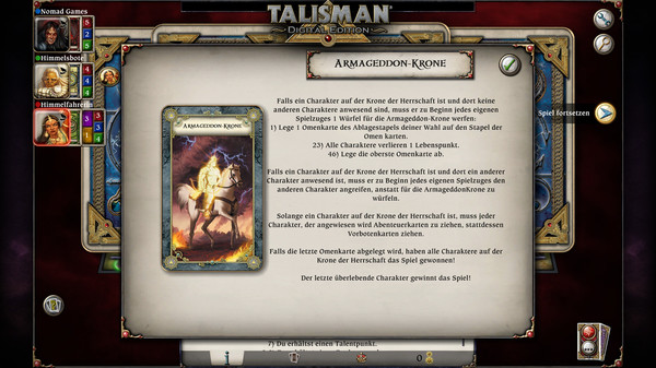 Talisman The Harbinger Expansion Screenshot 2