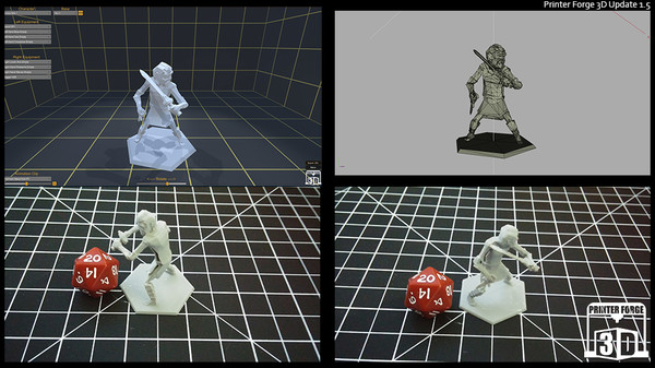 Screenshot z Printer Forge 3D Screenshot z Printer Forge 3D