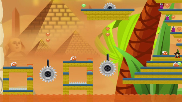 Скриншот 2 из игры Lava Rolling Kid