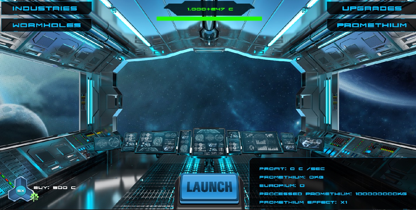 The Promethium Effect - The Idle Clicker MMO