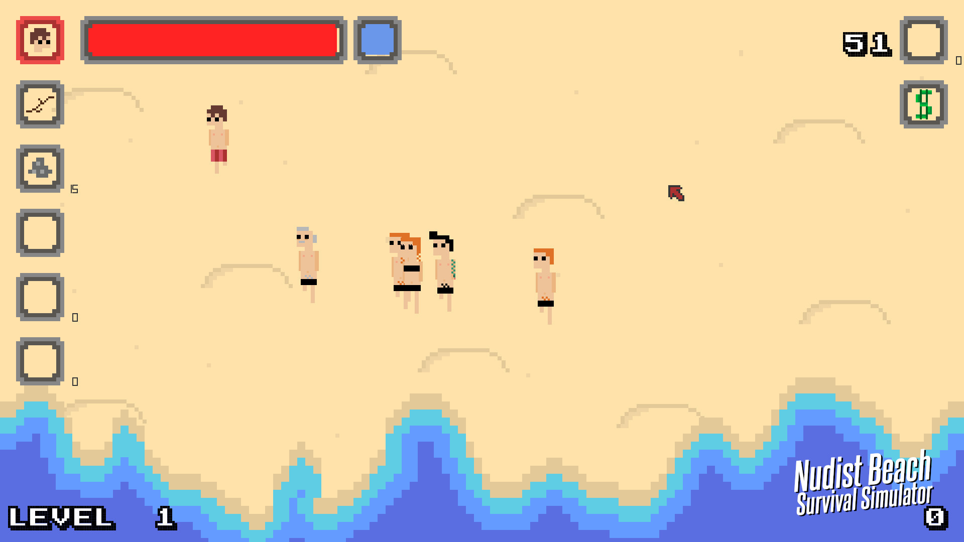Nudist Beach Survival Simulator screenshot screenshot 6
