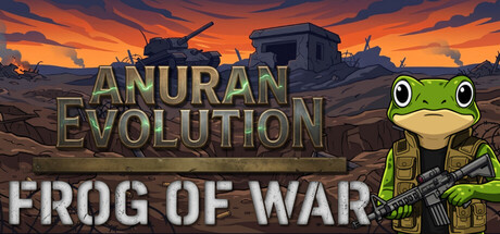 Anuran Evolution: Frog of War Banner