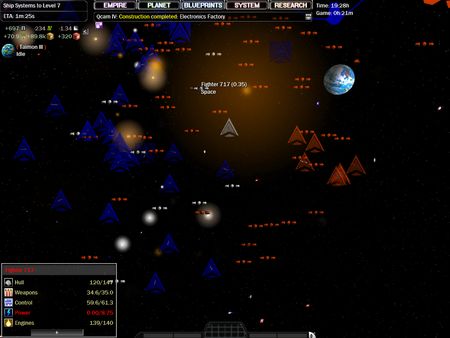 Screenshot z Star Ruler