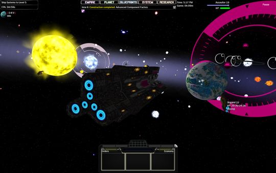 Screenshot z Star Ruler
