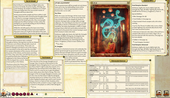 Fantasy Grounds - Shanghai Vampocalypse (Savage Worlds)