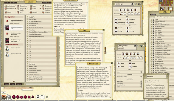 Fantasy Grounds - Shanghai Vampocalypse (Savage Worlds)