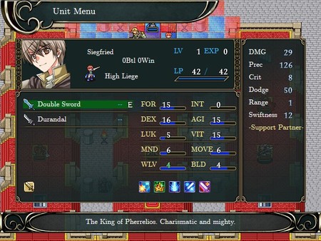 Screenshot z Clarent Saga: Tactics