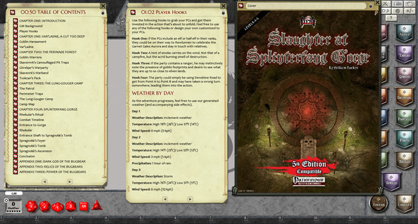 Fantasy Grounds - Slaughter at Splinterfang Gorge (PFRPG)