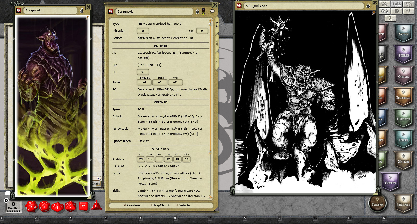 Fantasy Grounds - Slaughter at Splinterfang Gorge (PFRPG) screenshot 1