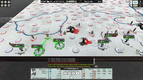 Screenshot z Panzer Doctrine