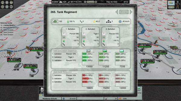 Screenshot z Panzer Doctrine