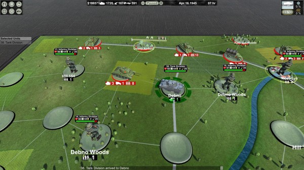 Screenshot z Panzer Doctrine
