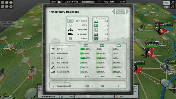 Screenshot z Panzer Doctrine