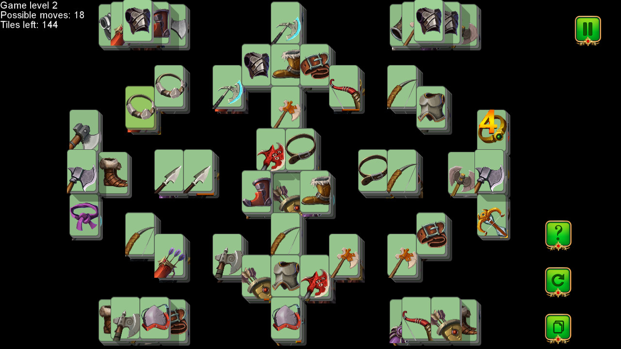 Weapon and Armor: Mahjong Featured Screenshot #1