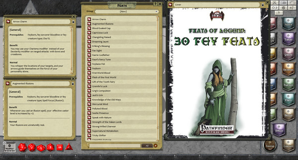 Fantasy Grounds - Feats of Legend: 30 Fey Feats (PFRPG)