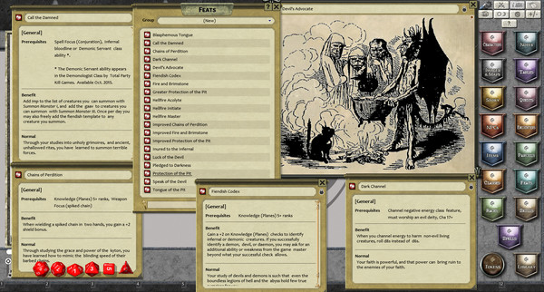 Fantasy Grounds - Feats of Legend: 20 Infernal Feats (PFRPG)