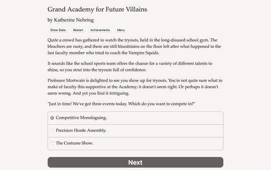 Grand Academy for Future Villains