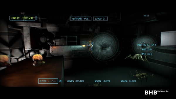 Screenshot z BHB: BioHazard Bot