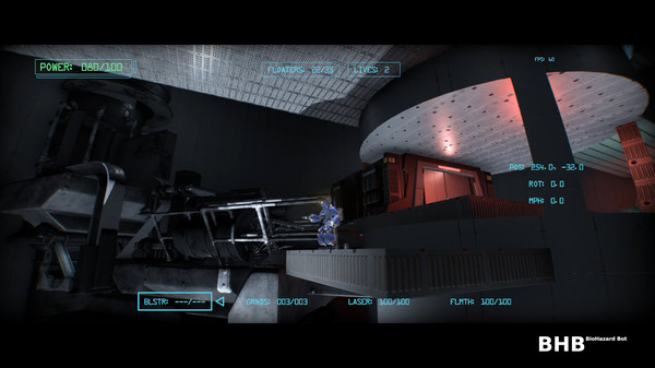Screenshot z BHB: BioHazard Bot