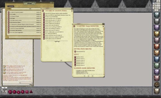 Fantasy Grounds - Mythic Monsters #6 - Oozes Too (PFRPG)