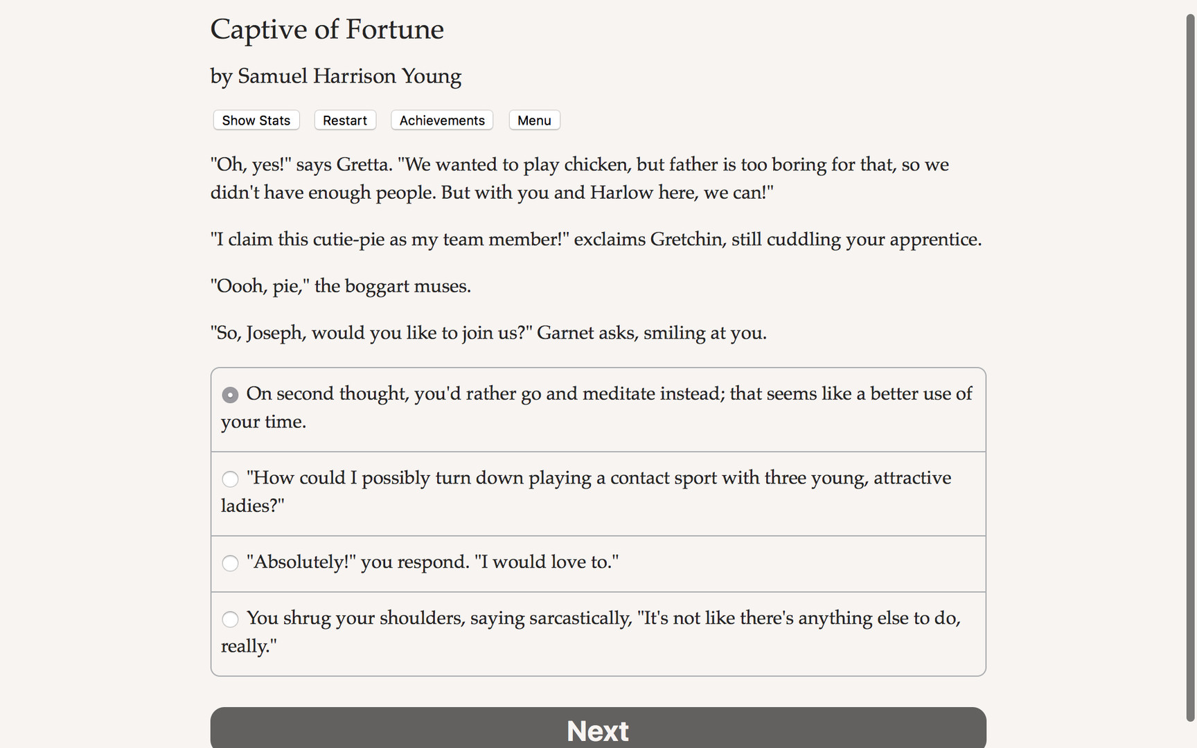 Captive of Fortune screenshot #4