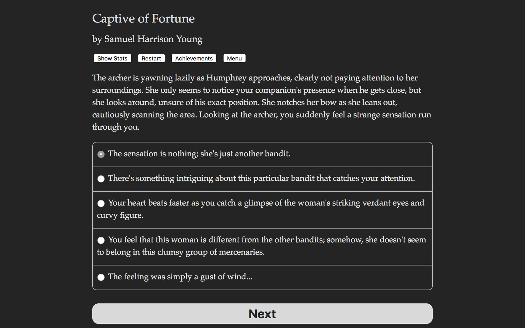 Captive of Fortune screenshot #2