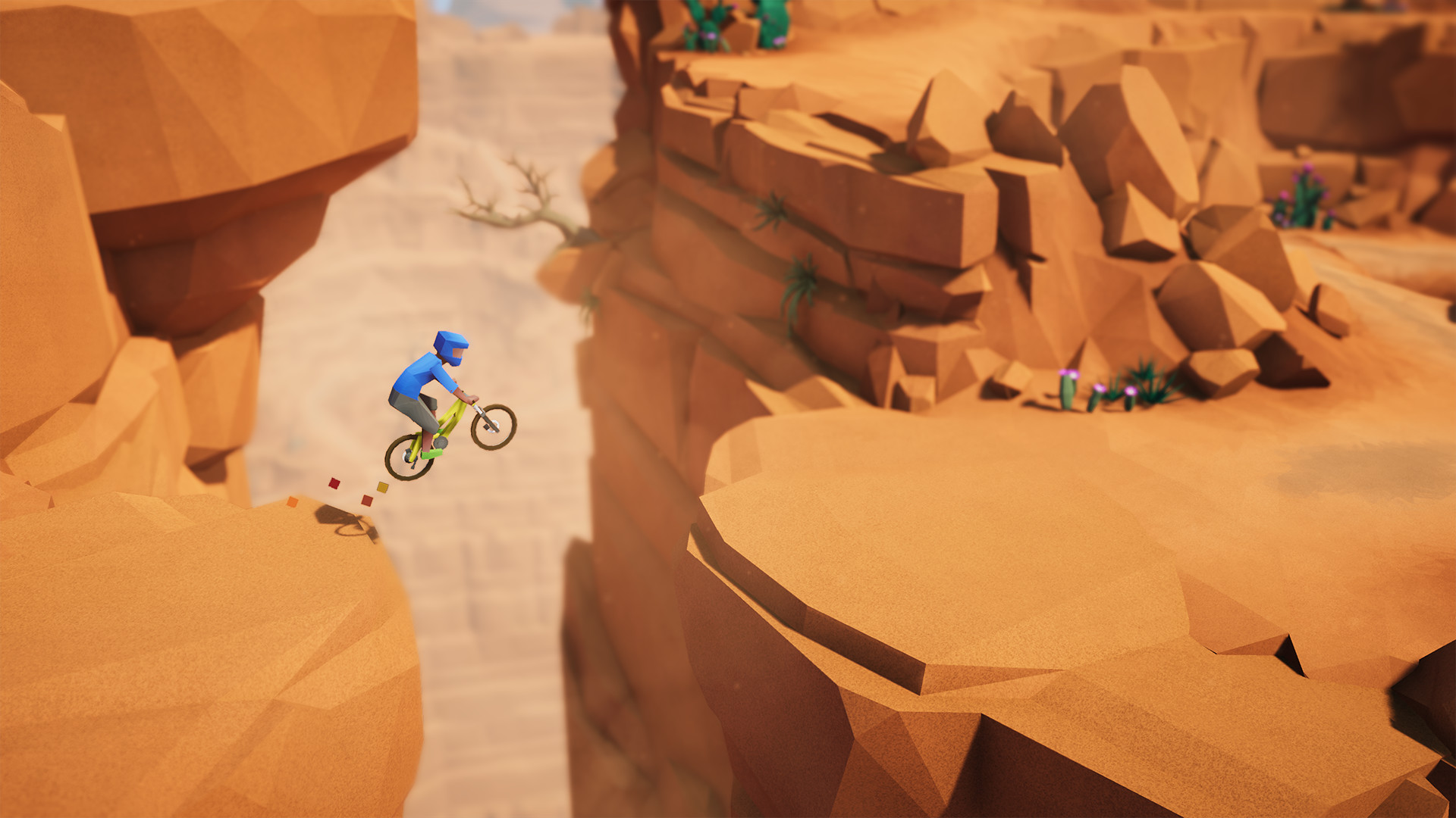 screenshot of Lonely Mountains: Downhill 1