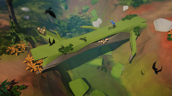 Screenshot z Lonely Mountains: Downhill