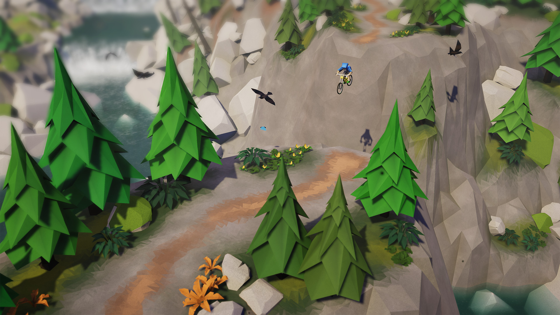 screenshot of Lonely Mountains: Downhill 5