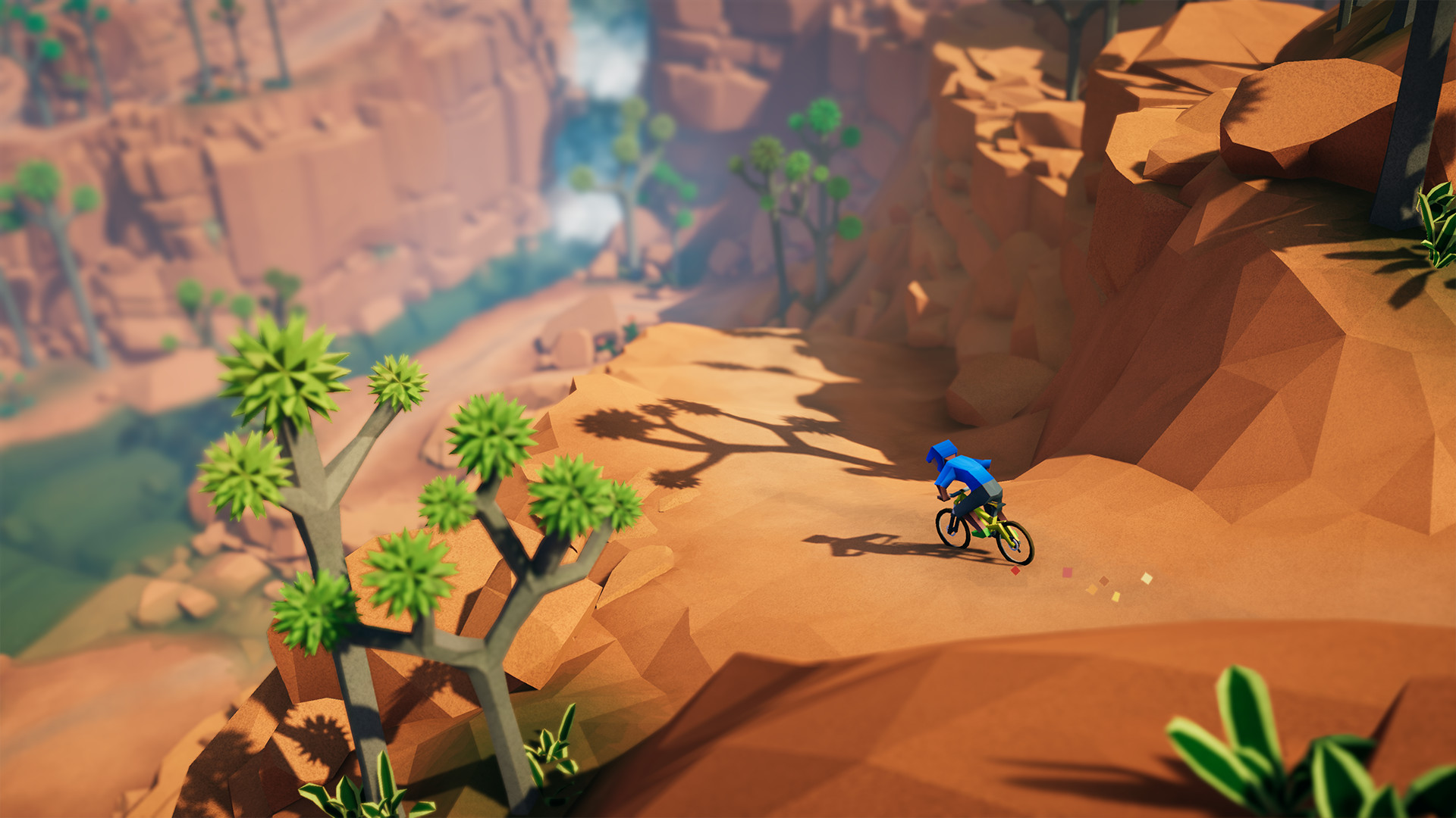 screenshot of Lonely Mountains: Downhill 7