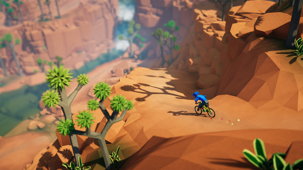 Screenshot z Lonely Mountains: Downhill