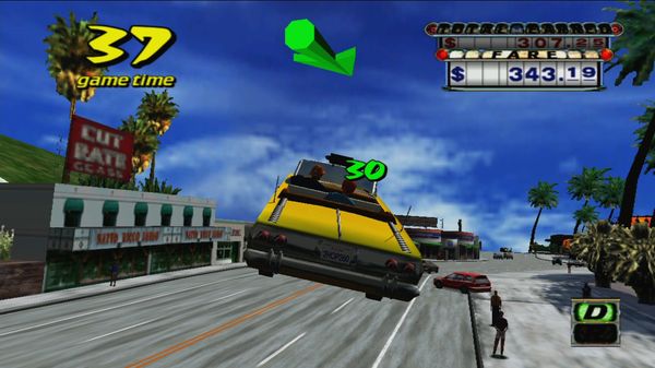 Crazy Taxi screenshot 2