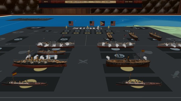 Screenshot z Clad in Iron: Philippines 1898 Screenshot z Clad in Iron: Philippines 1898