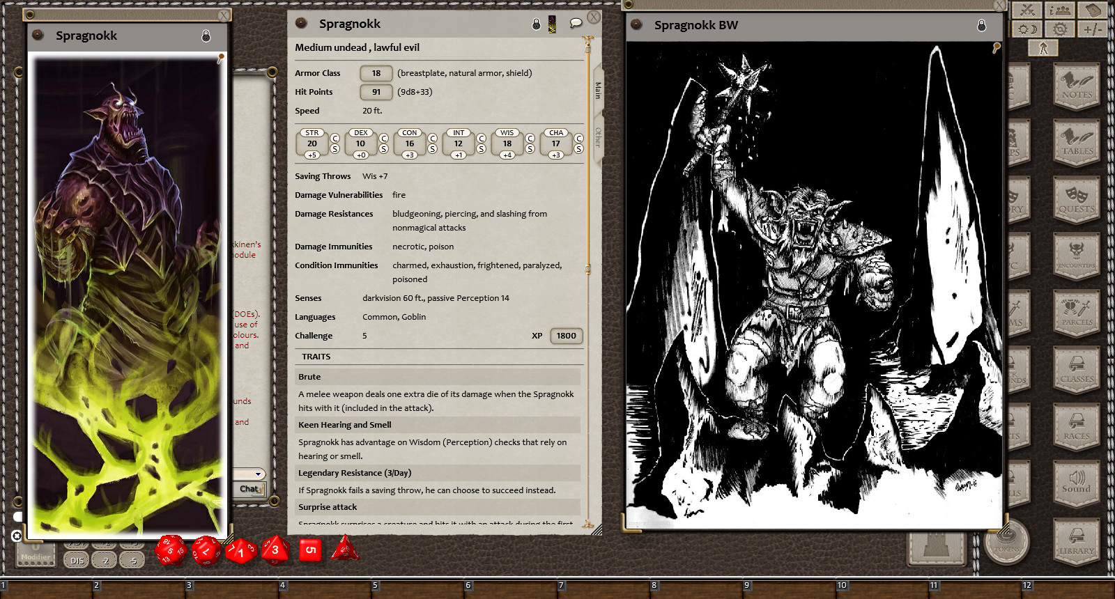 Fantasy Grounds - Slaughter at Splinterfang Gorge (5E)のスクリーンショット 1