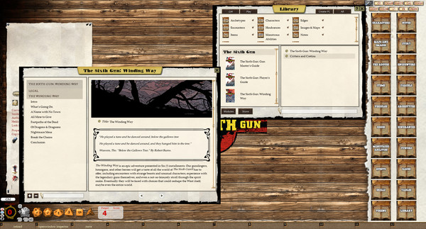 Fantasy Grounds - The Sixth Gun: The Winding Way (Savage Worlds)
