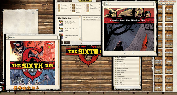 Fantasy Grounds - The Sixth Gun: The Winding Way (Savage Worlds)