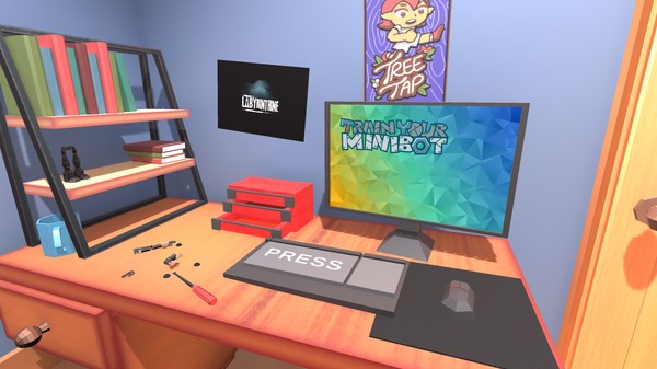 Screenshot z Train Your Minibot