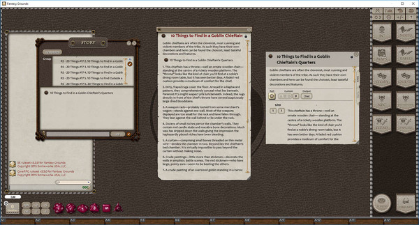 Fantasy Grounds - 20 Things #17: Goblin Lair