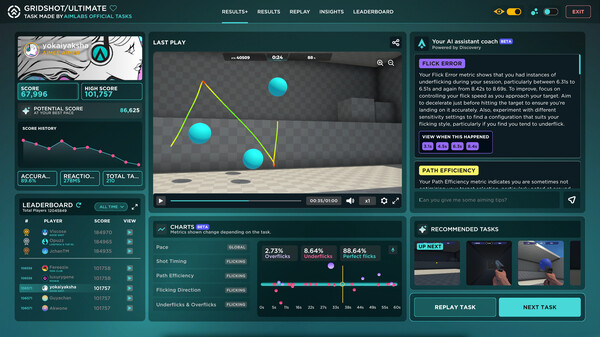 Aim Lab screenshot